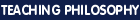 Dr. Boetticher's teaching philosophy